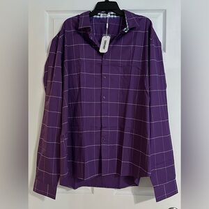 NWT Coofandy Men’s Button Down Shirt - Size 3XL